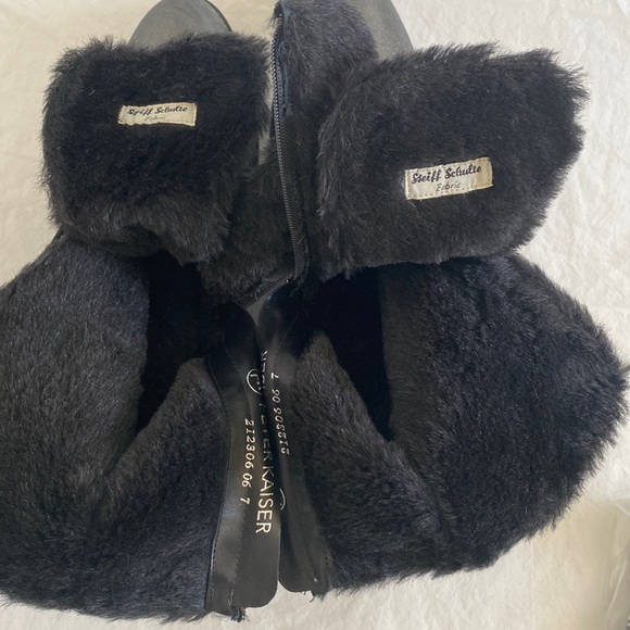 Peter Kaiser Leather Lace Up Ankle Boots Silver Gray - Picture 5 of 16